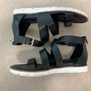 Black SOFFT brand sandals
